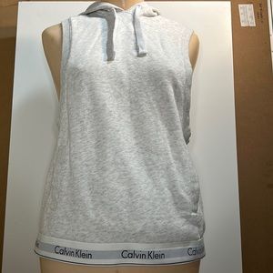 Calvin Klein Sleepwear Ladies Medium Pullover Womens Hoodie Workout Shirt
